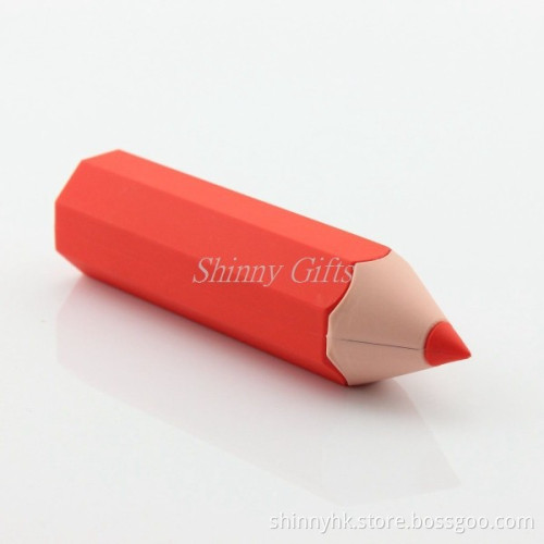 PVC Custom Pencil Power Bank Rohs CE Certificates